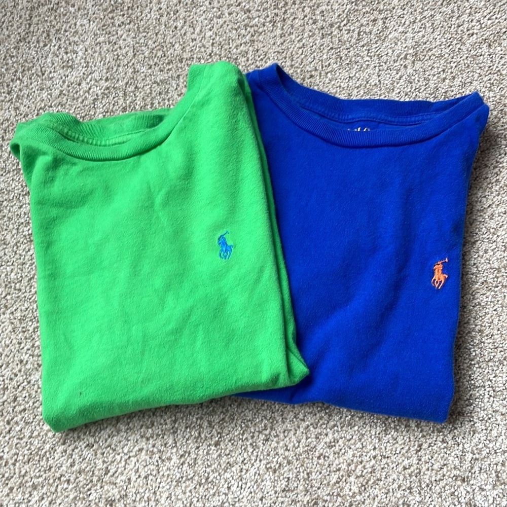2 Polo Ralph Lauren tshirts